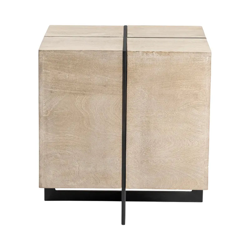 cube end table