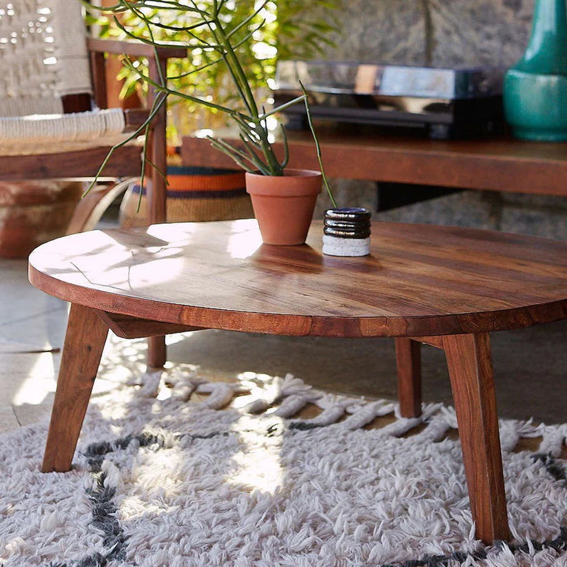  curved leg coffee table