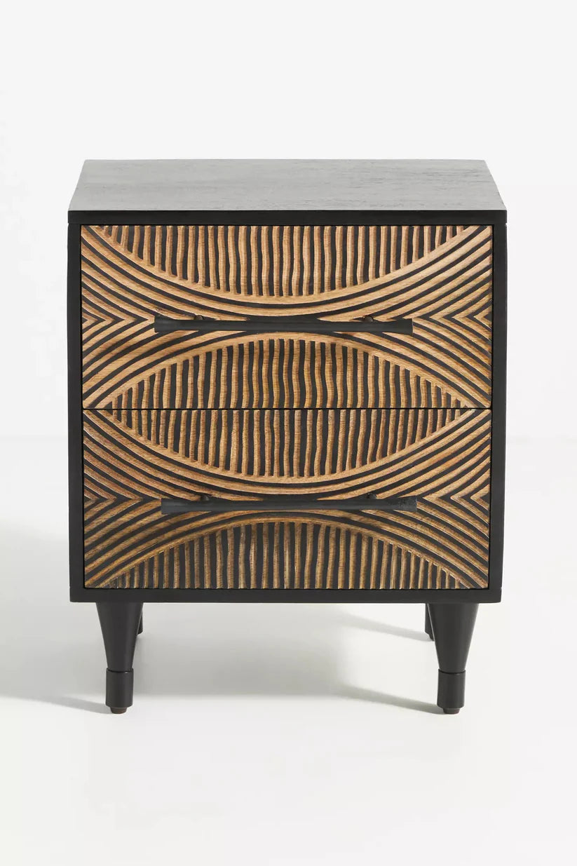 dark walnut  nightstand