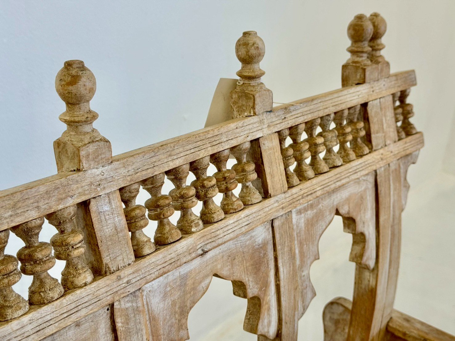 decorative wooden benches