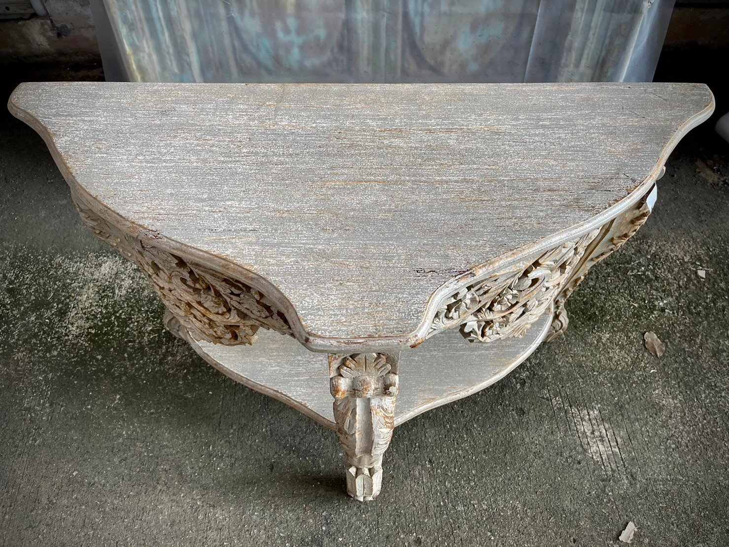 decorative wooden table
