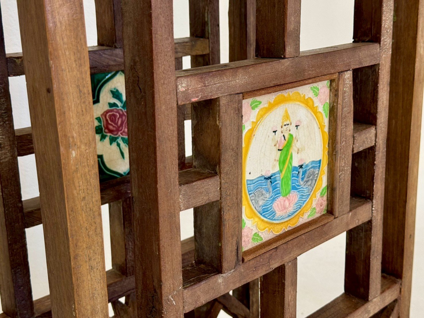 double side lattice table