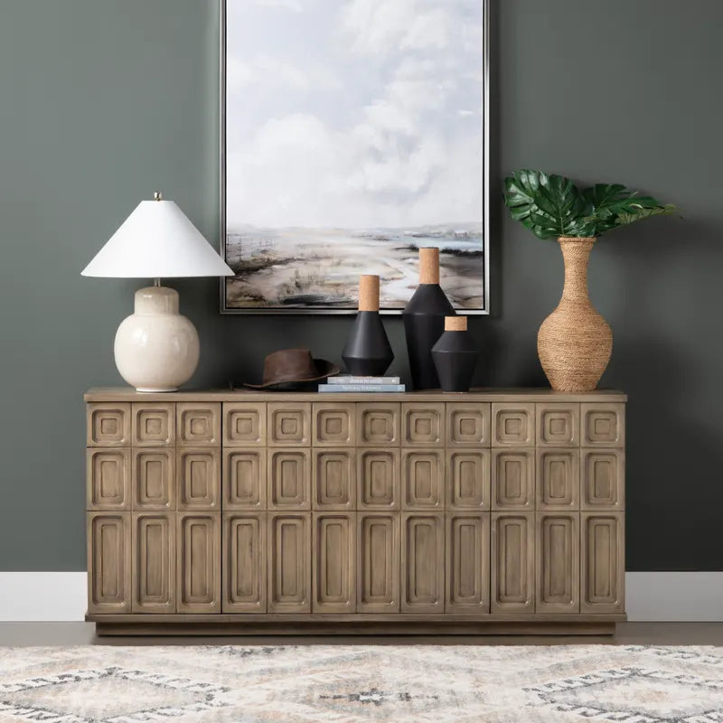  driftwood carved sideboard