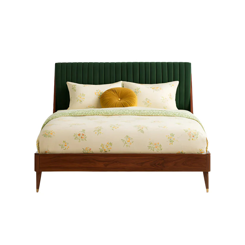  emerald velvet bed1