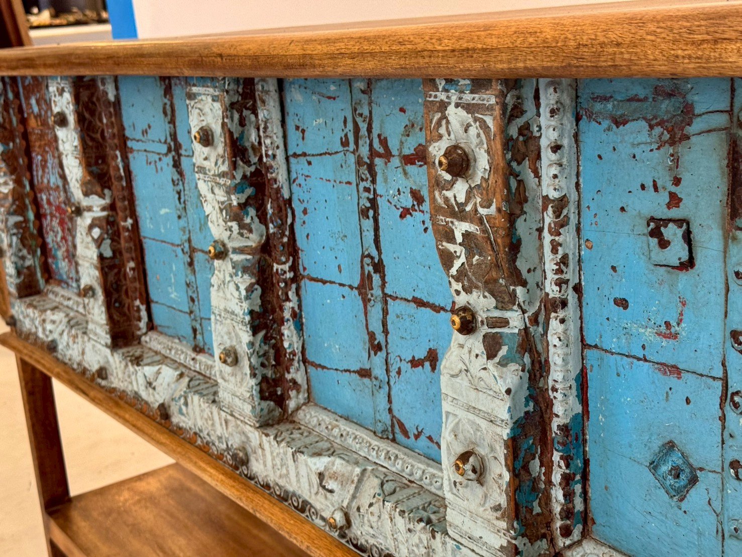  entryway console trunk table