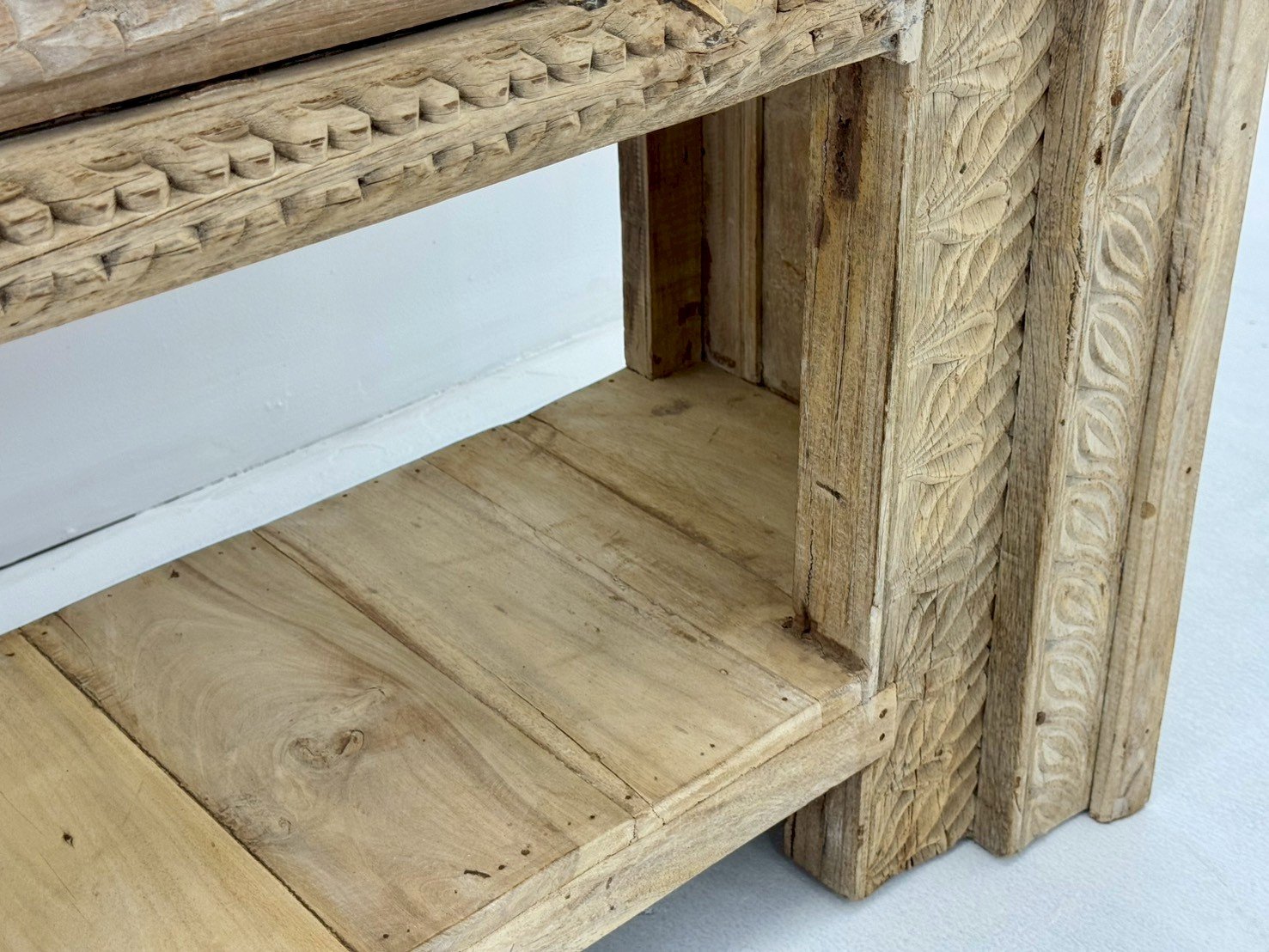 entryway wooden consoles