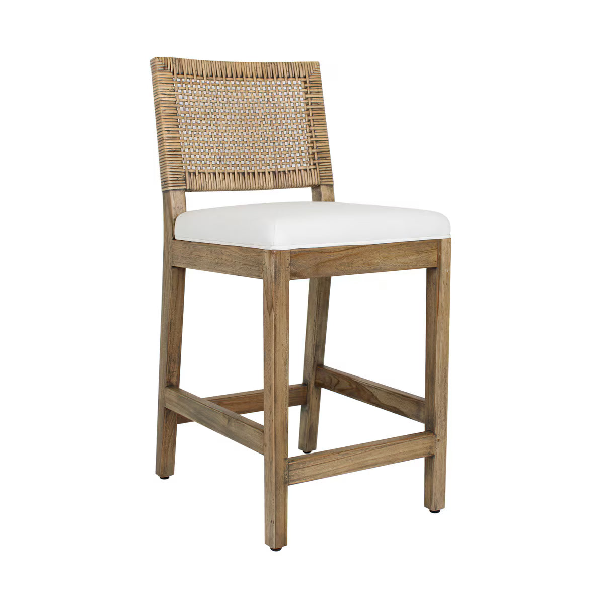 fibonacci counter stool rattan