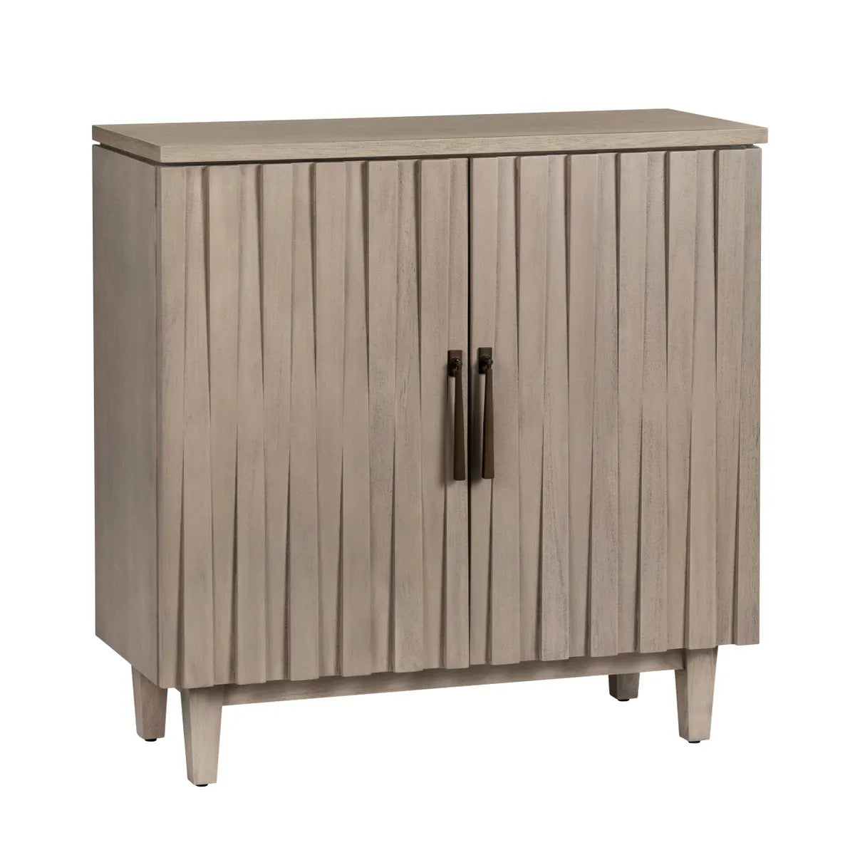 fluted storage cabinet