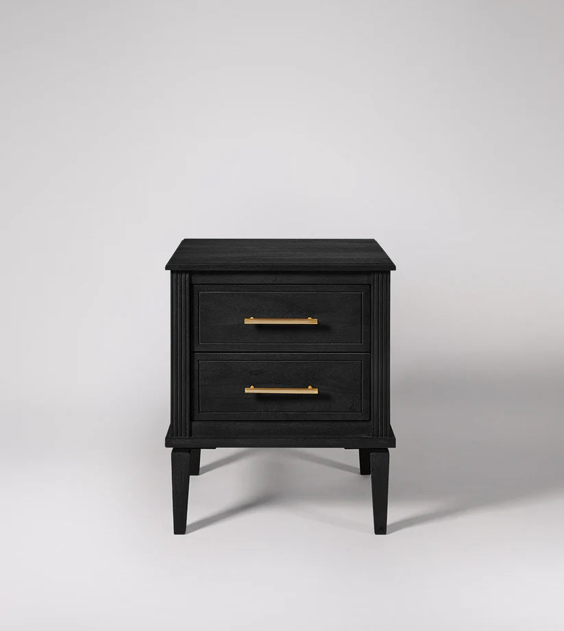 fluting bedside table