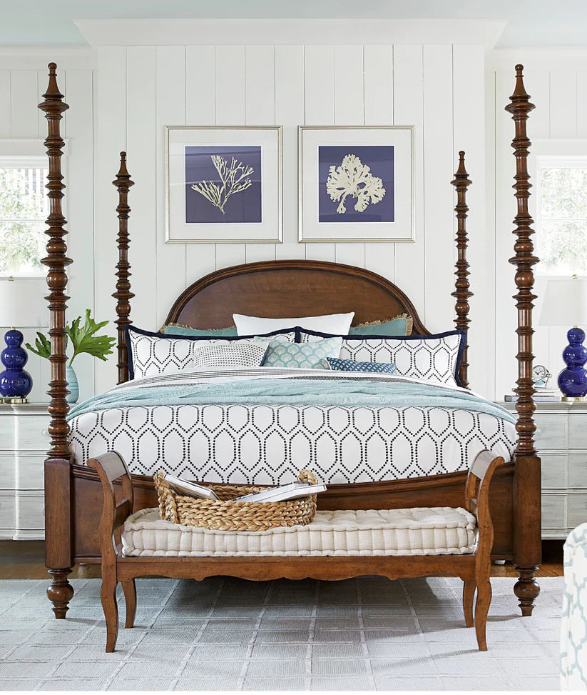  four poster mango bed