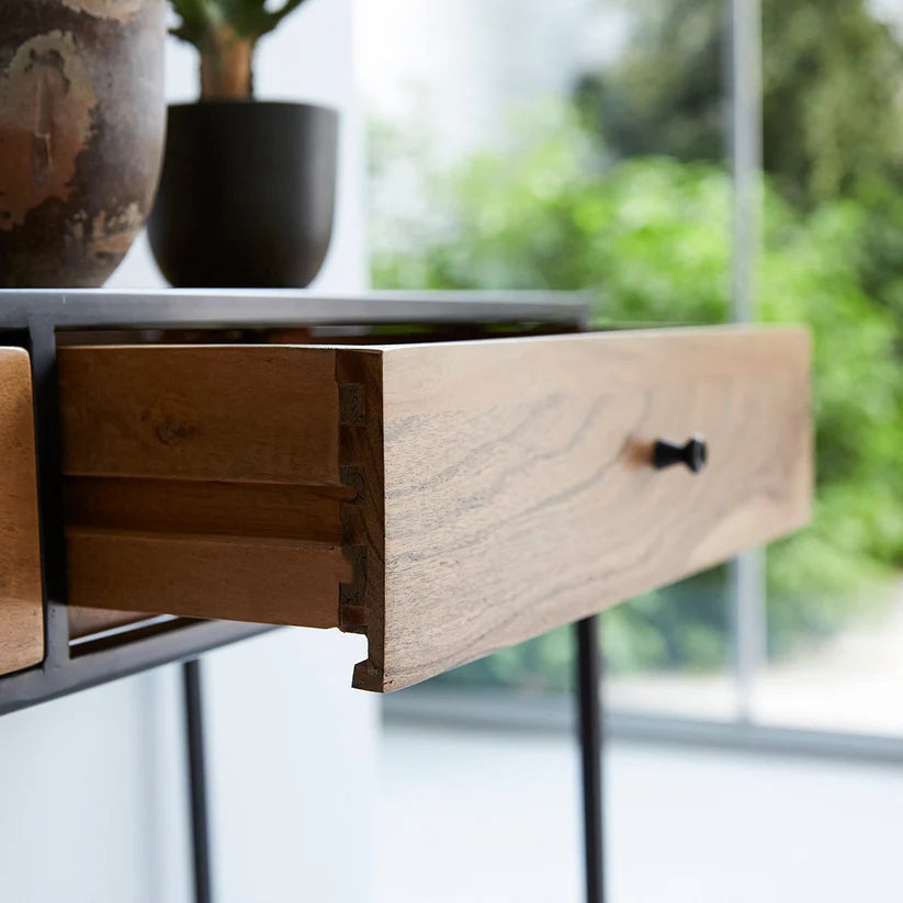 galactic rustic entry table