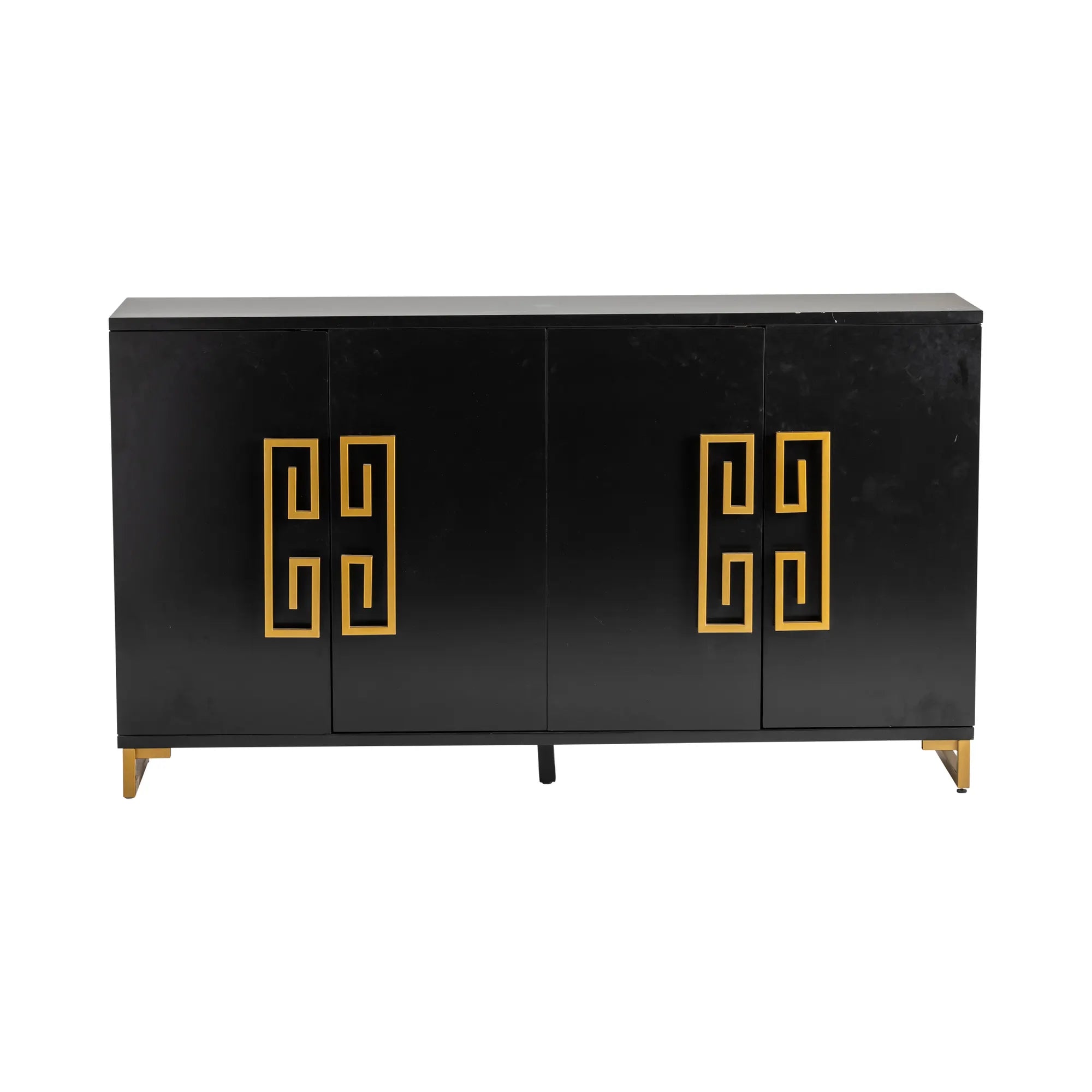 geometric 4-door buffet