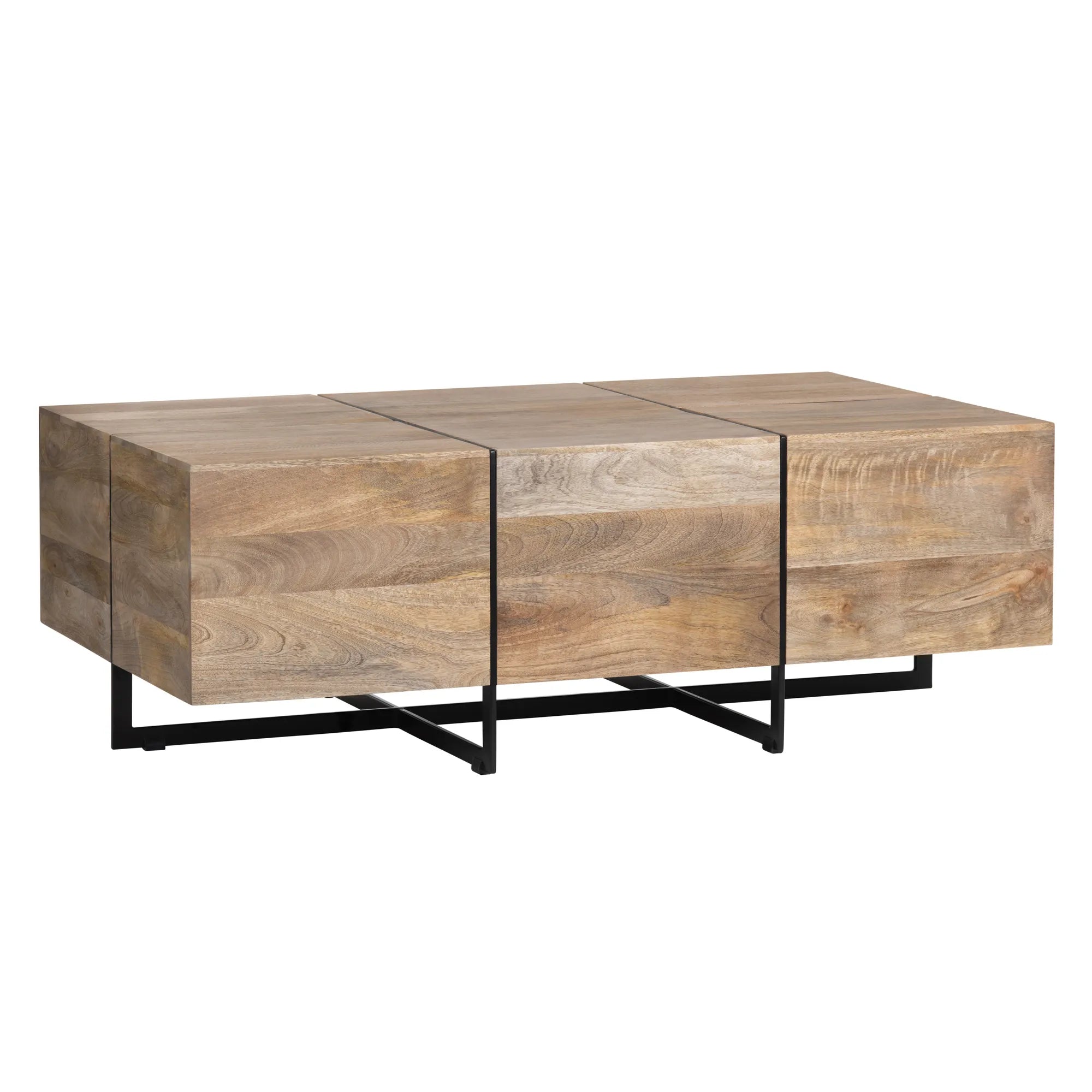 geometric coffee table