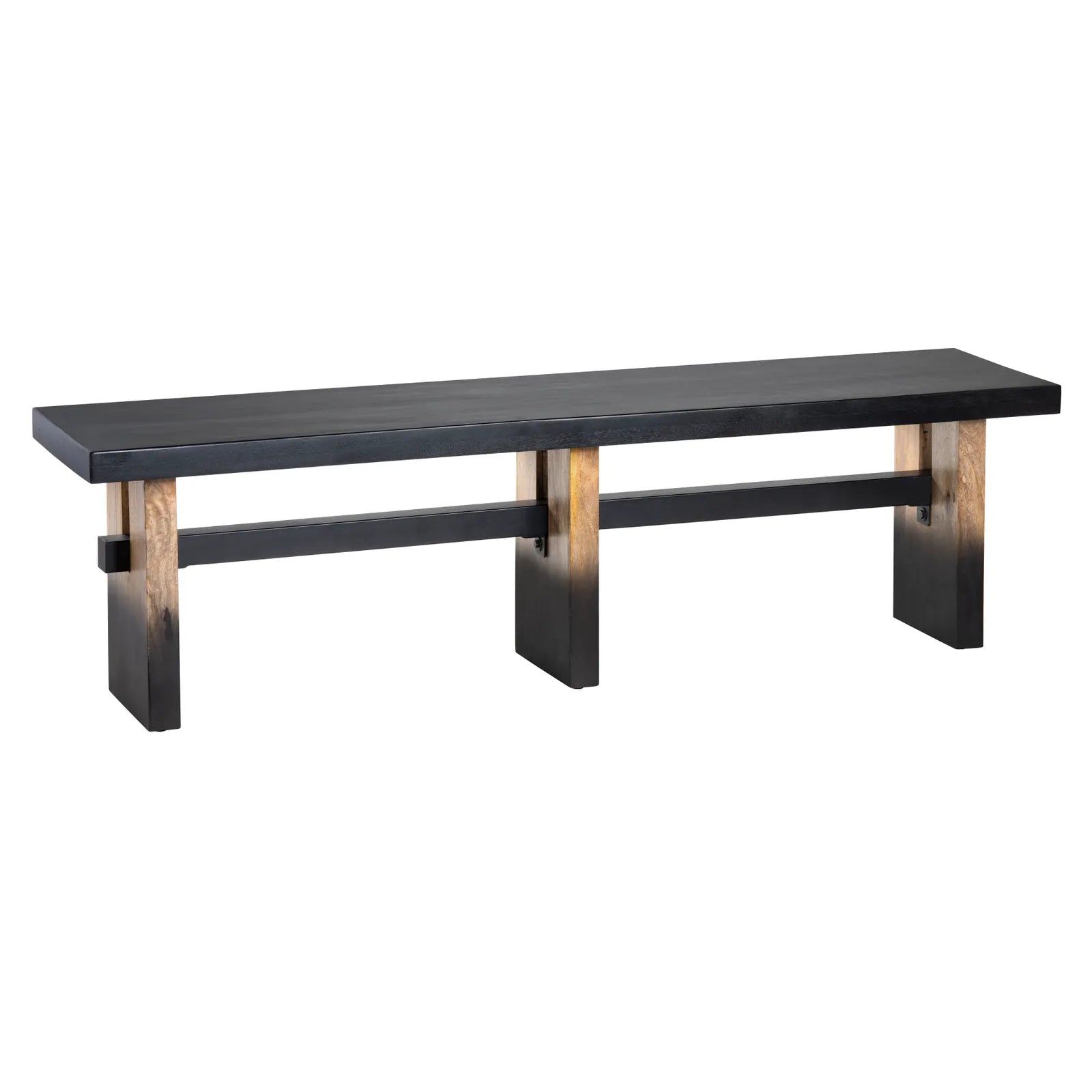 geometric frame bench