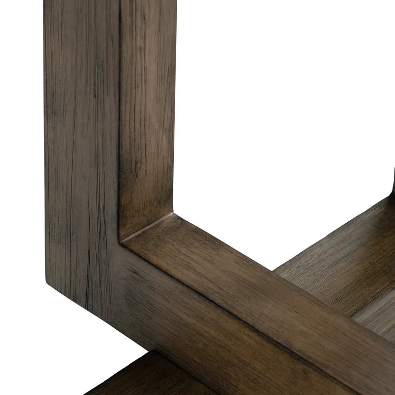 geometric modern nightstand
