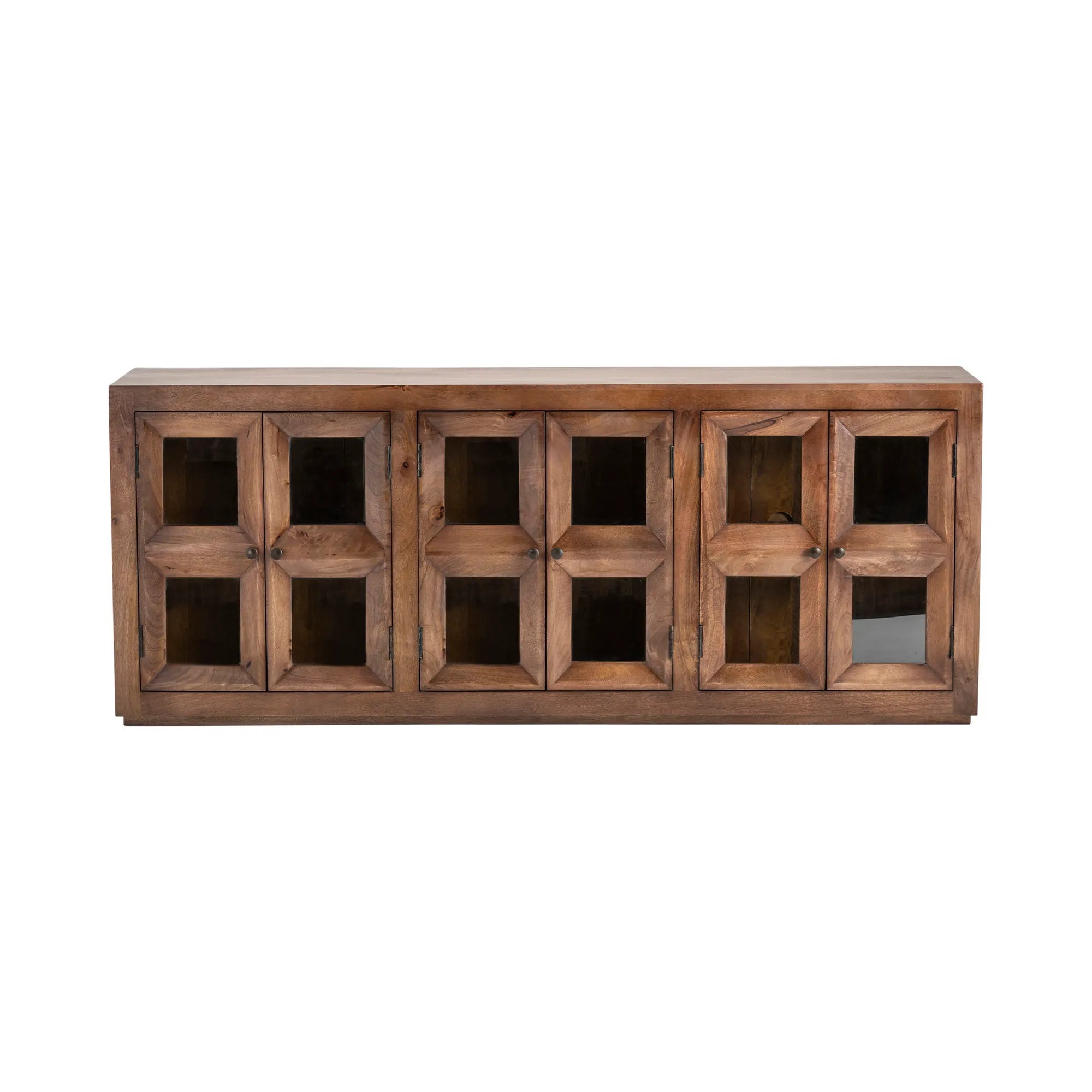 glass door dining buffet