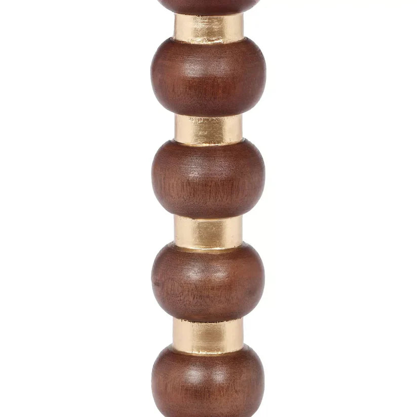 grain pattern side table