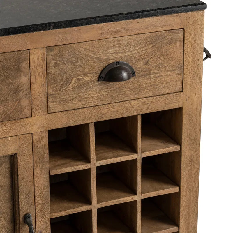 granite top cabinet