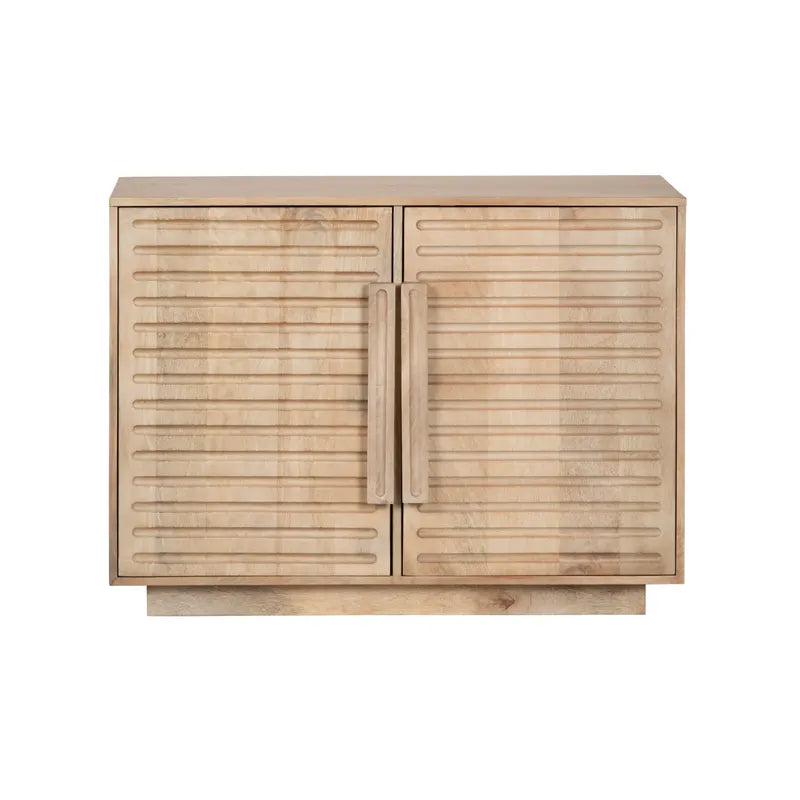 hand stained accent cabinet