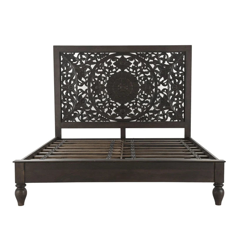 handcraft wooden bed