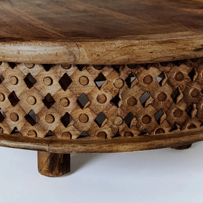 handcrafted coffee table