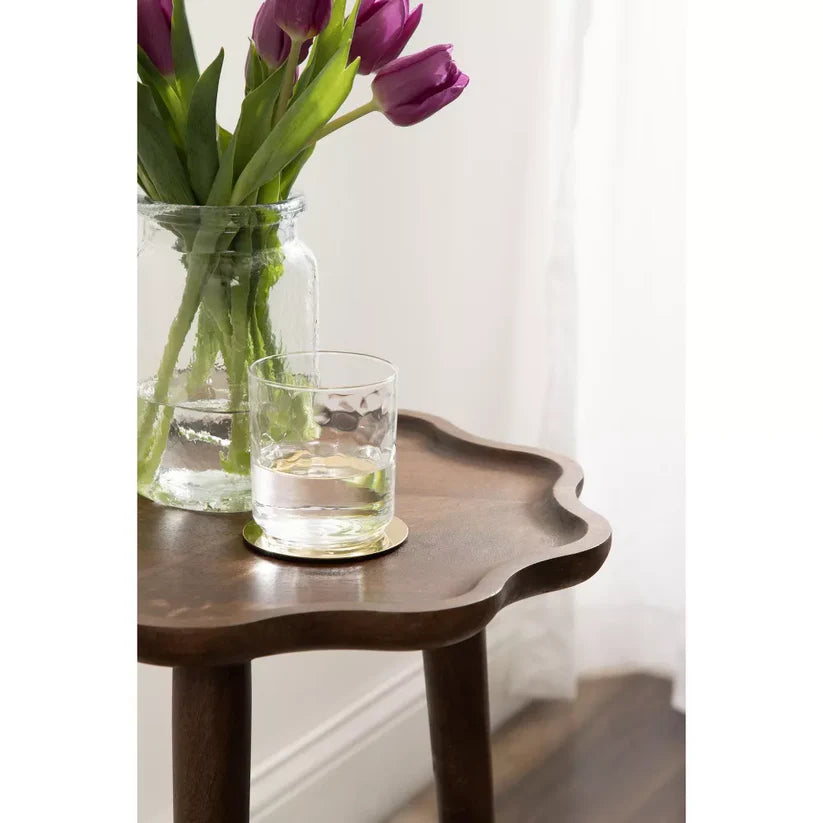 handcrafted end table