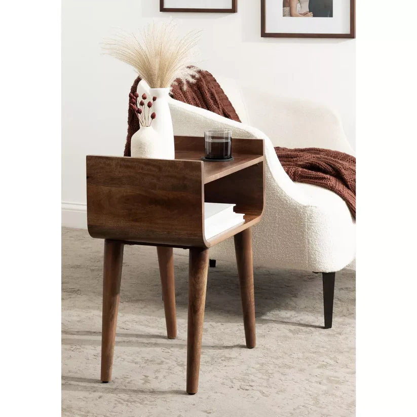 handcrafted side table