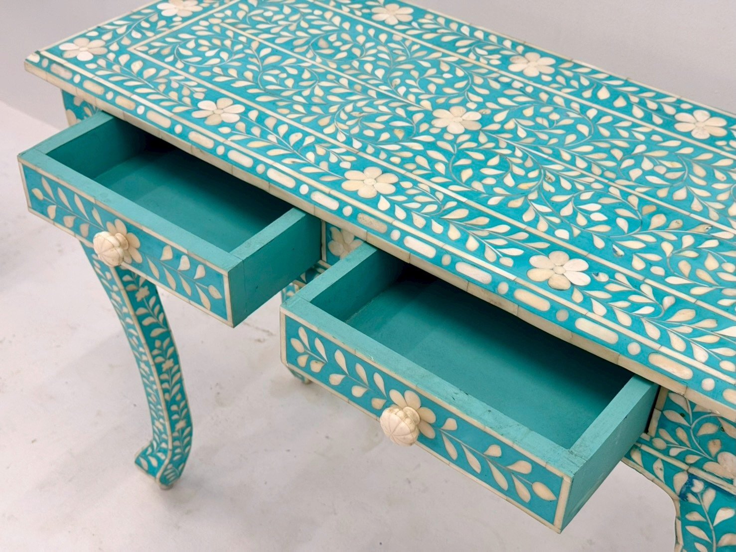 handcrafted table
