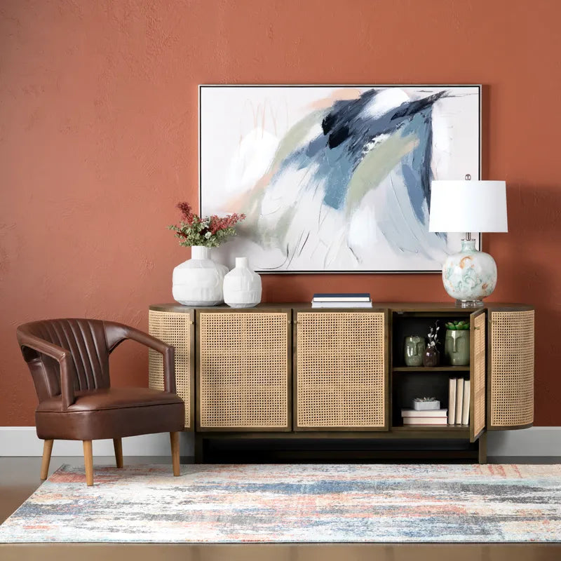 havana cane sideboard
