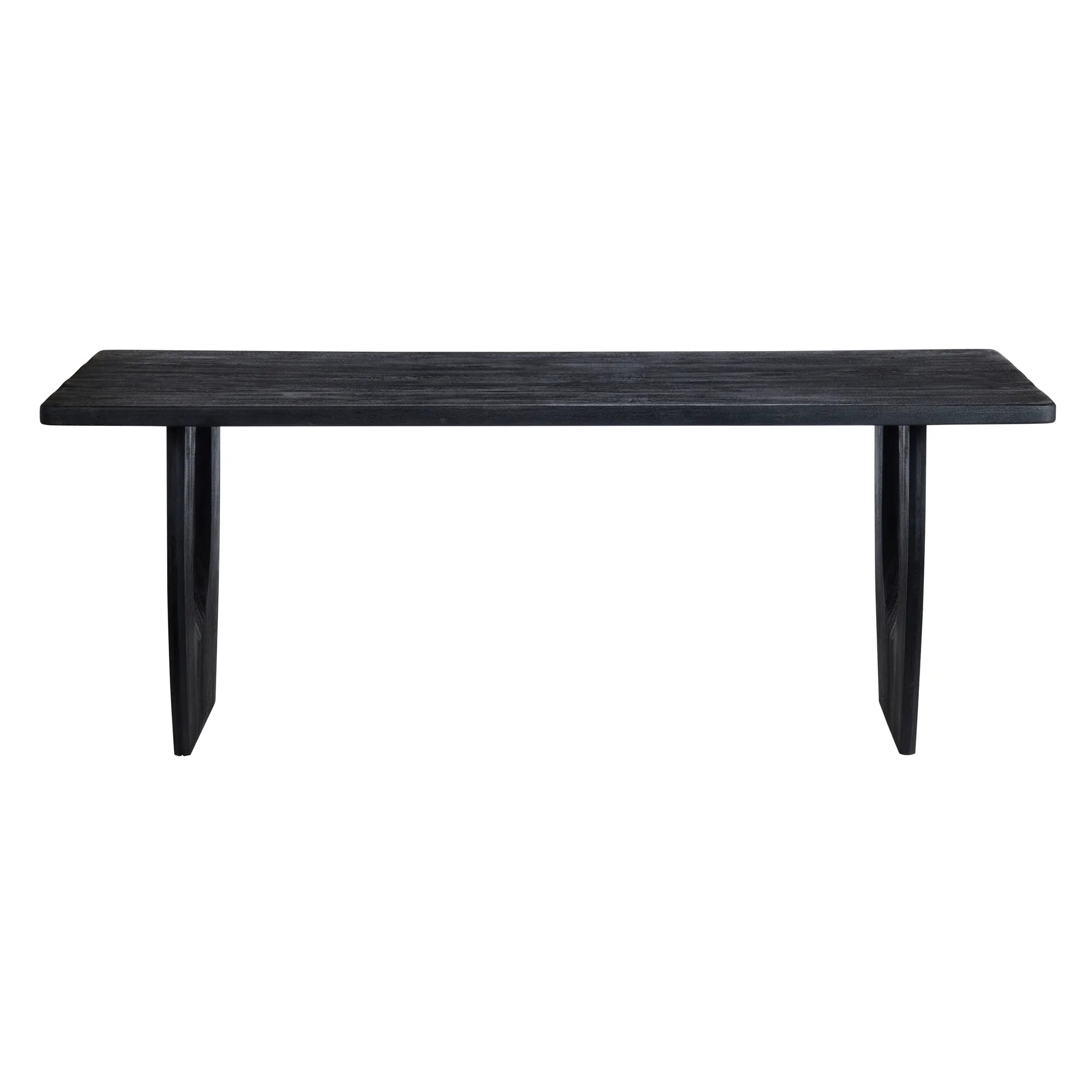 hollow cut-out dining table