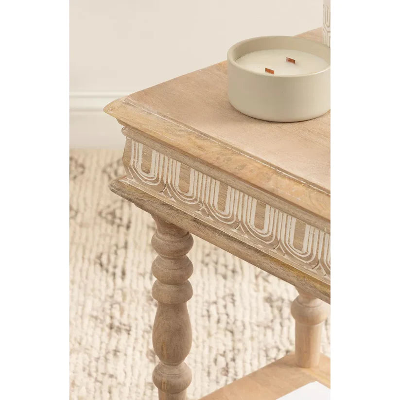  intricate end table