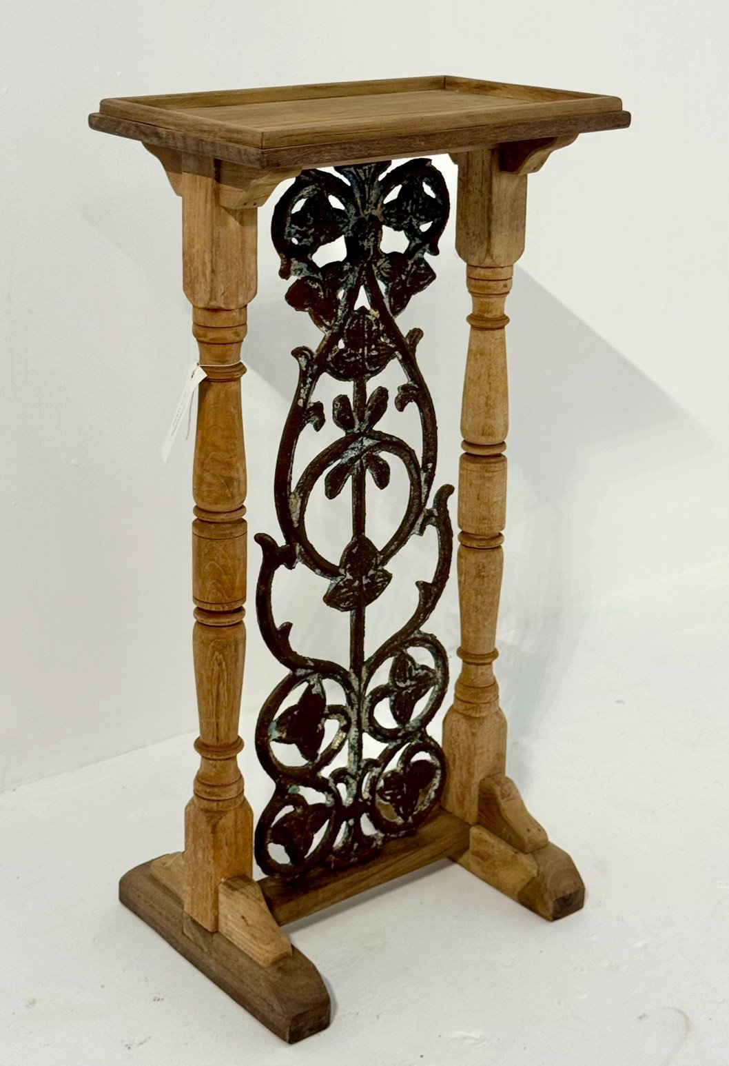 iron side table