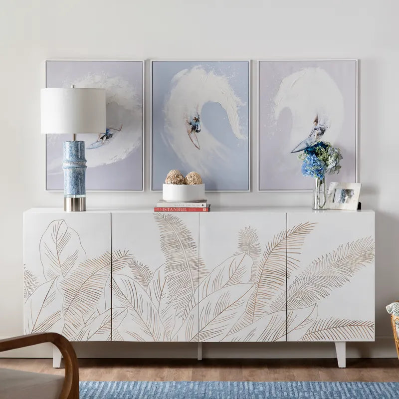 ivory sideboard