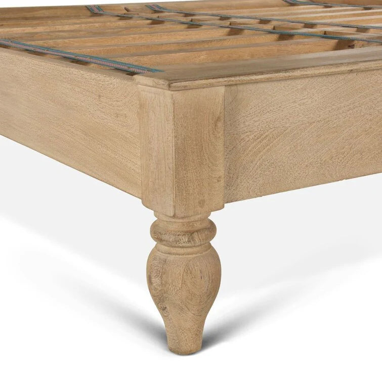  king size carved bed