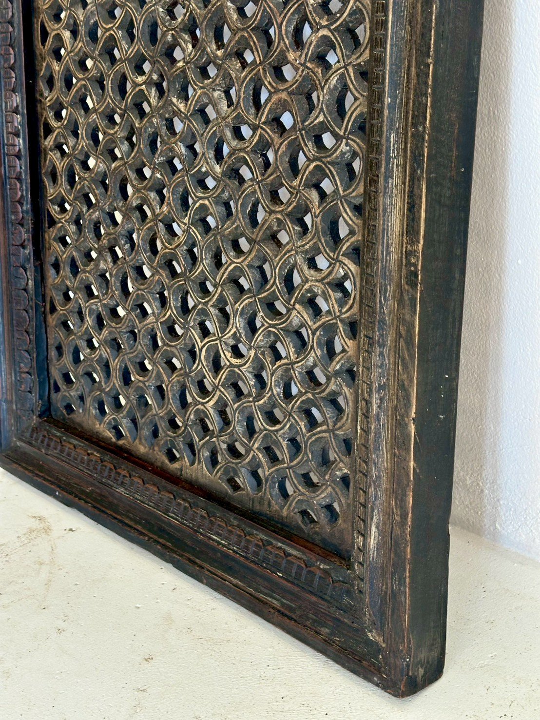 lattice wood panel