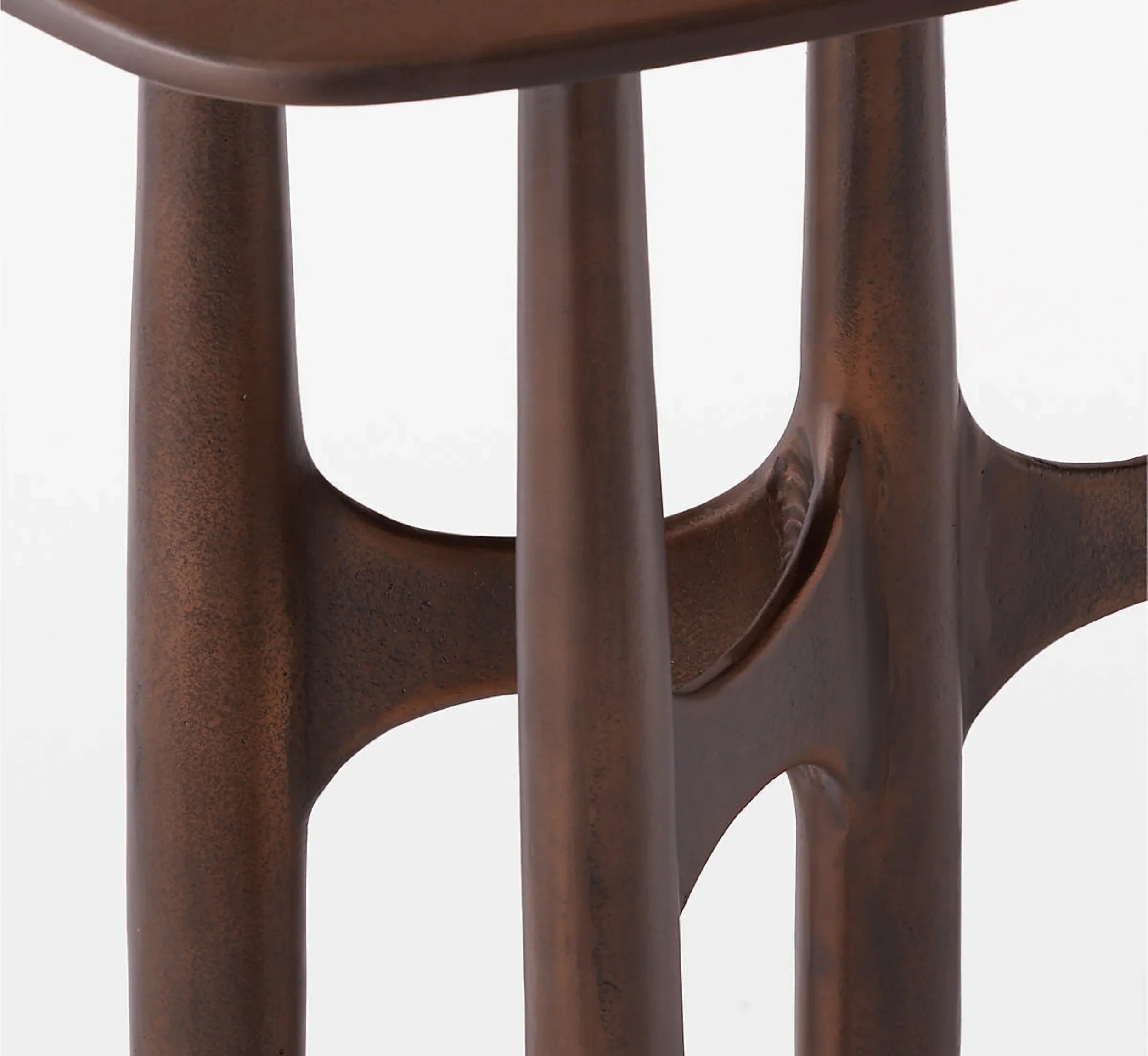 UrbanMoss Solid Mango Wood Console Table – Dark Walnut Finish, Handcrafted by RIVO HOMES
