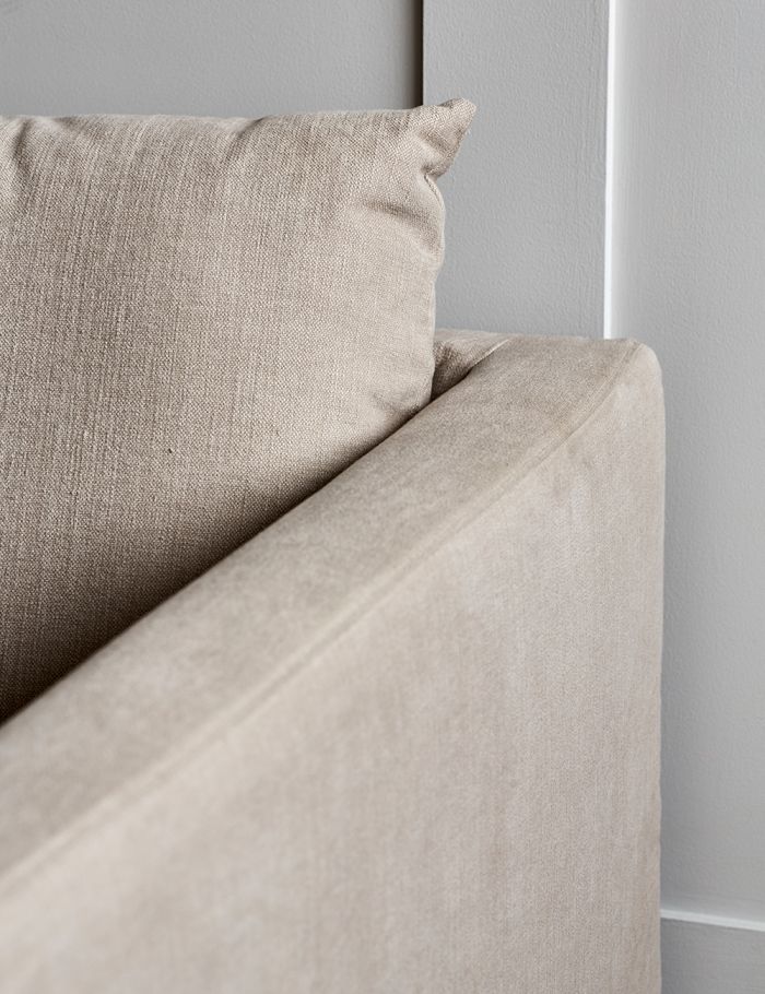 linen sofa minimalist