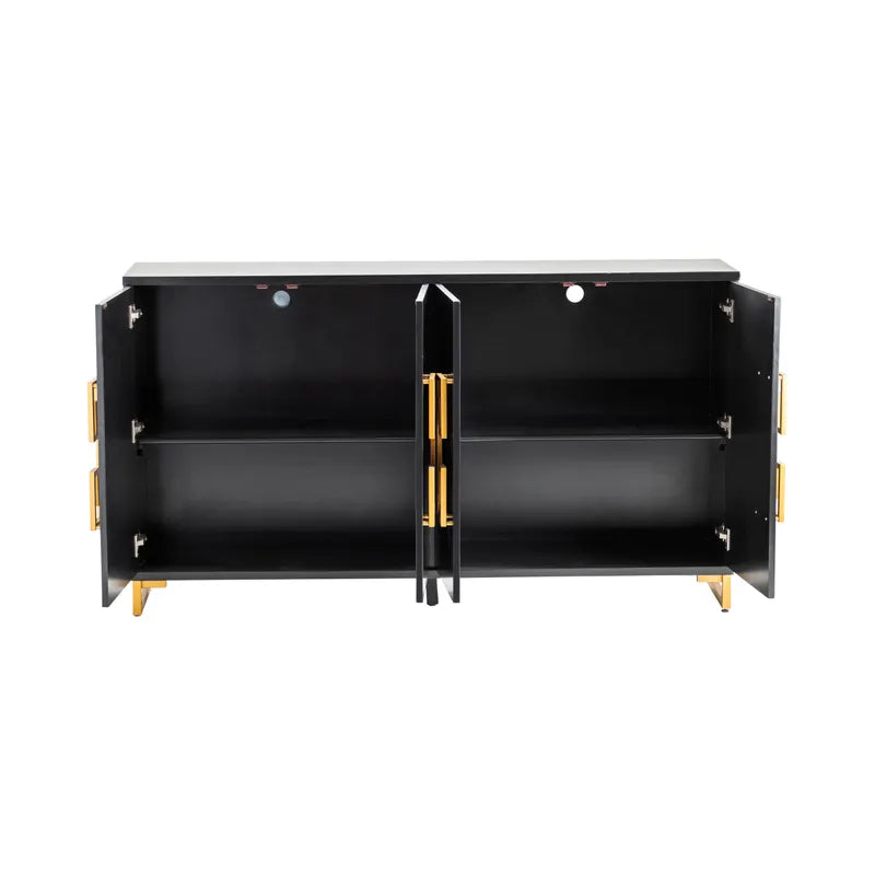 luxury mango wood console
