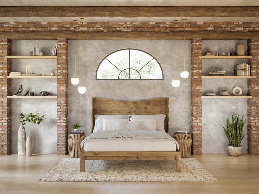  mango solid wood bed