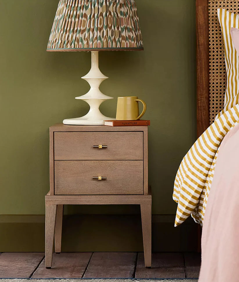 mango wood bedside 