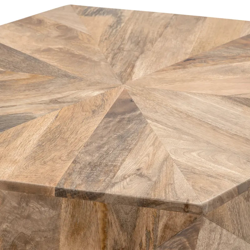  mango wood cocktail table