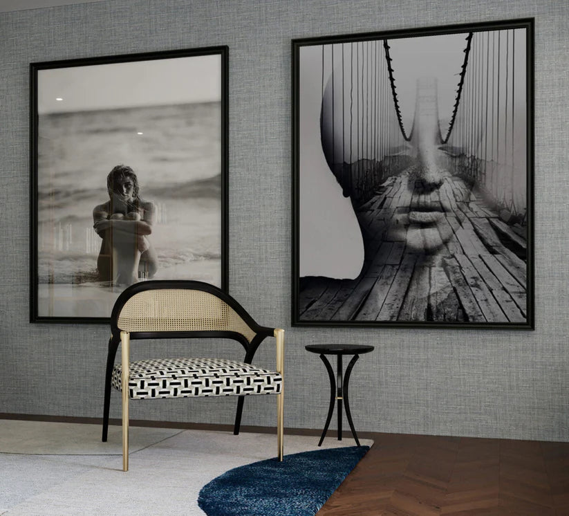 mango wood lounge chair