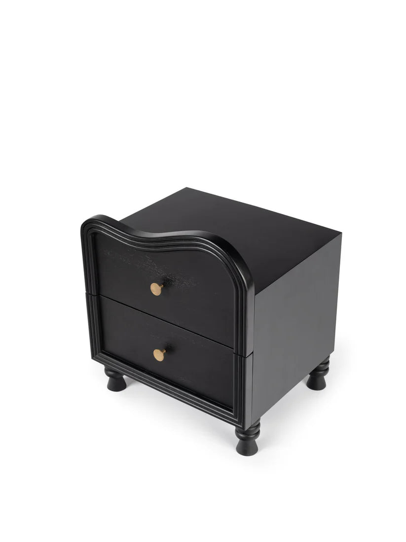  mango wood nightstand table