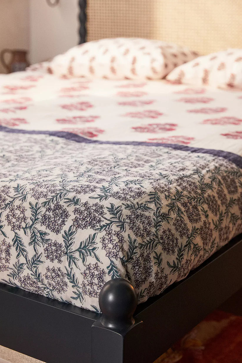 mango wood platform bed