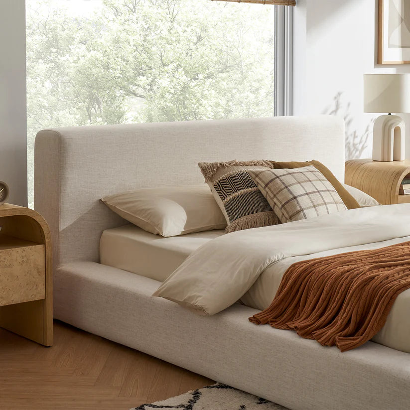 mango wood platform beds