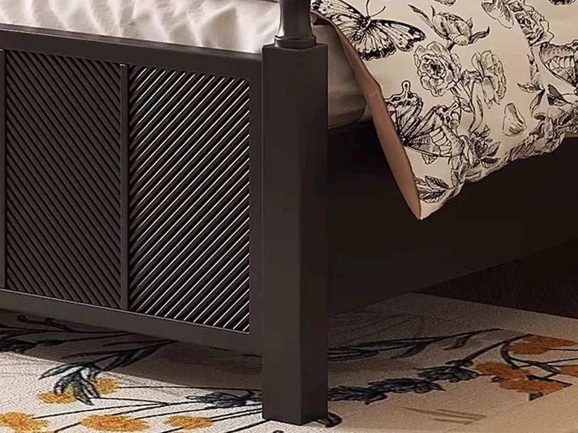 mango wood queen bed
