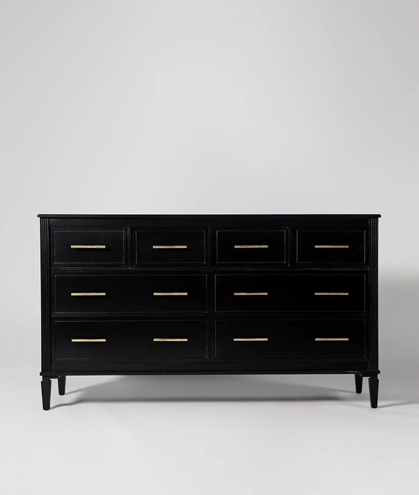 matte finish groove cabinet