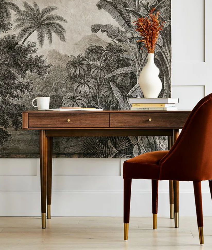 mid century sheesham  table