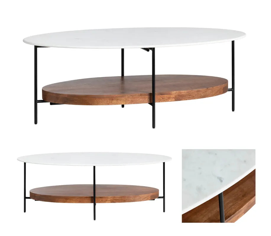 mixed material table