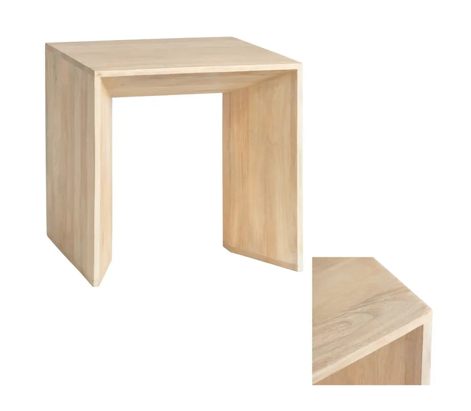  modern clean line side table